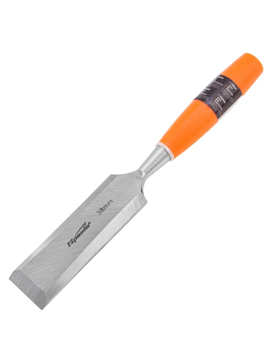 Стамеска 40 мм плоская пластмассовая ручка