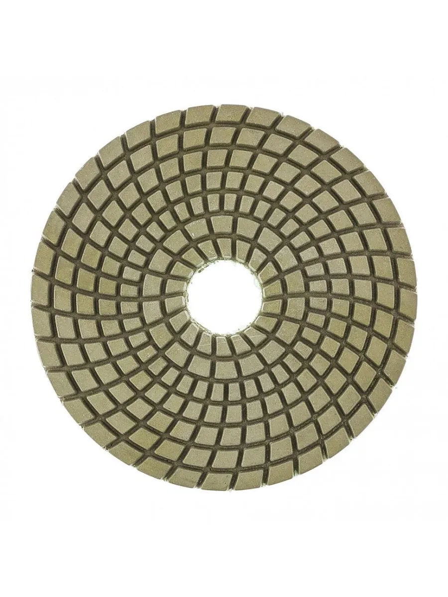 Круг алмазный шлифовальный гибкий 100мм Р 50 (АГШК/черепашка) мокрое шлиф.