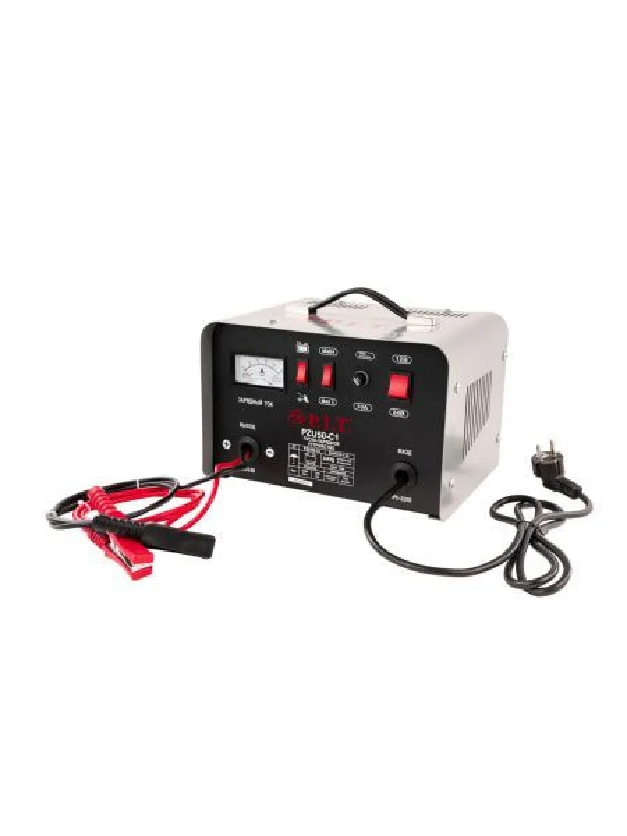 Пуско-зарядное устройство P.I.T. PZU50-C1, 6,4кВт, 12/24В, 20/30А