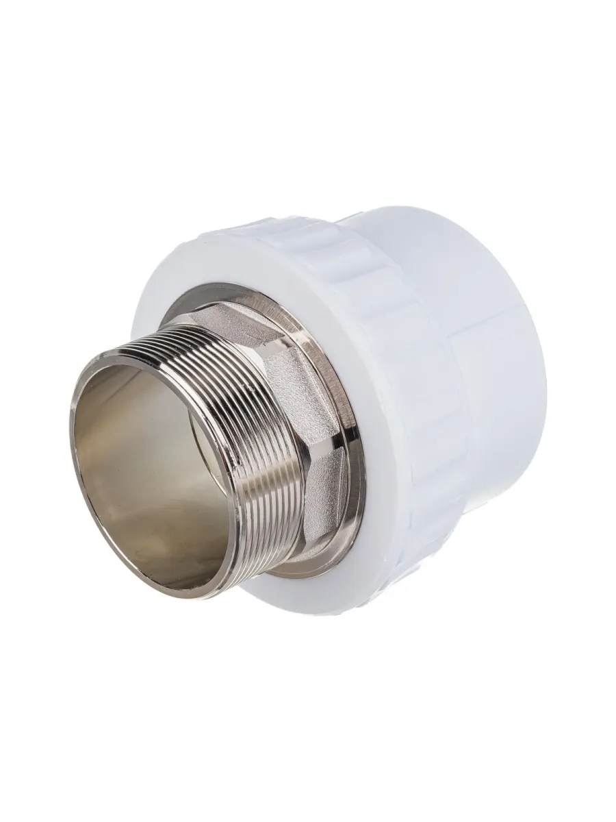 Муфта ППР с наружной резьбой  40х1 1/4" под ключ Valfex