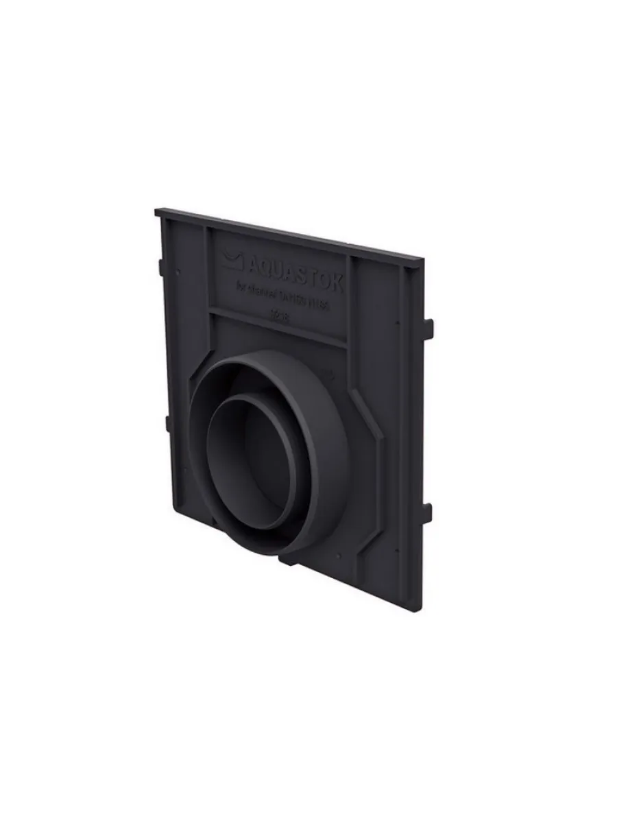 Заглушка торцевая пластиковая для DN150 H80-H185 Аквасток