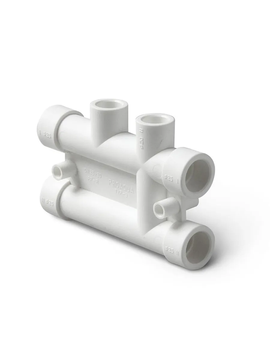 Распределительный блок ППР для систем отопления 25х20