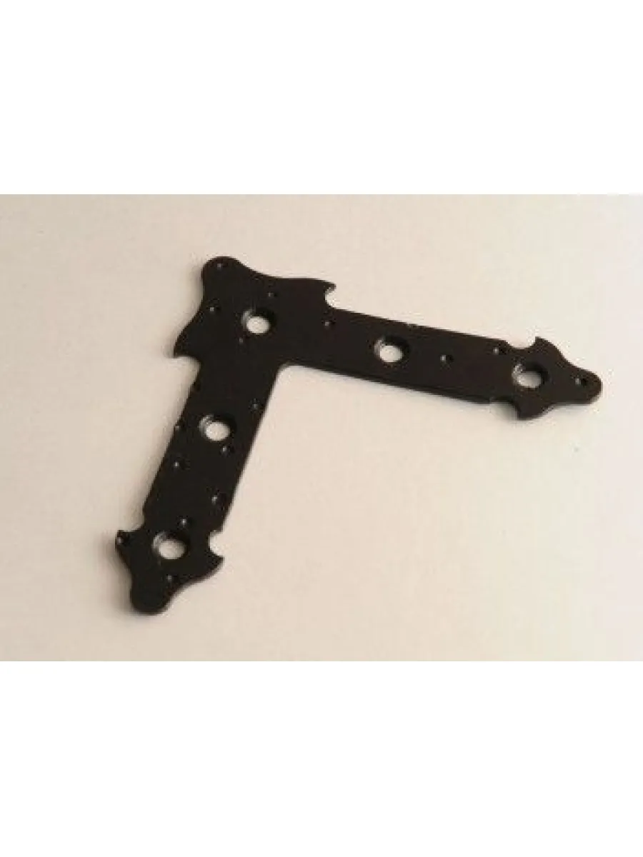 Уголок прямой декоративный УДП 165-0-2,0-53 черный