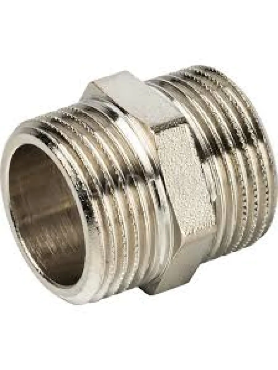 Ниппель никелированный 15 (1/2") AQUA LIFE