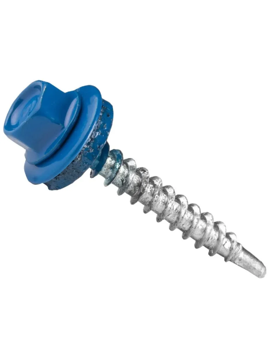 Саморезы ш/г 5005 ярко-синие 4,8х76