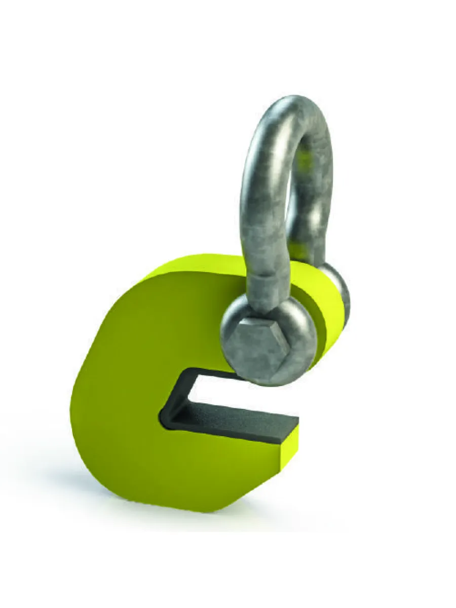 Захват для труб торцевой  2,0 тн ЗТ с полиуретановой накладкой