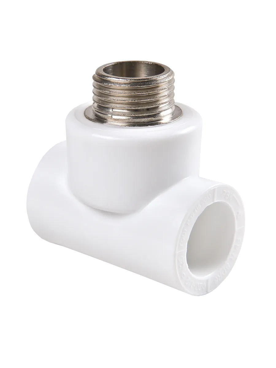 Тройник ППР с наружной резьбой 32х1/2"х32 РВК