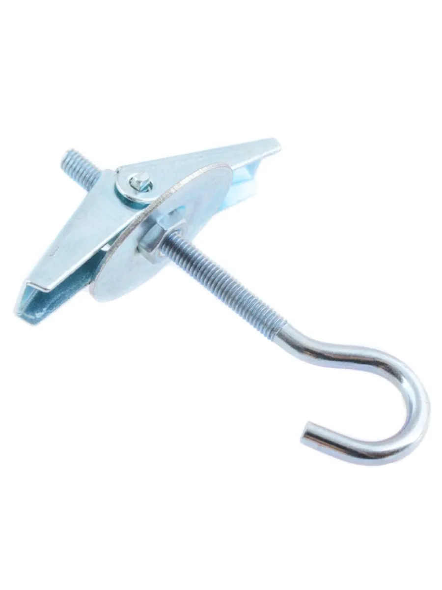 Складной пружинный дюбель крюк 6,0х100-102 (упаковка 50шт.)