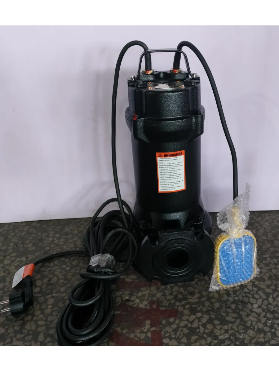 Насос погружной дренаж для грязной воды ЦМФ 10-10 на 220В (t жидкости до 35ºС) AQUA LIFE