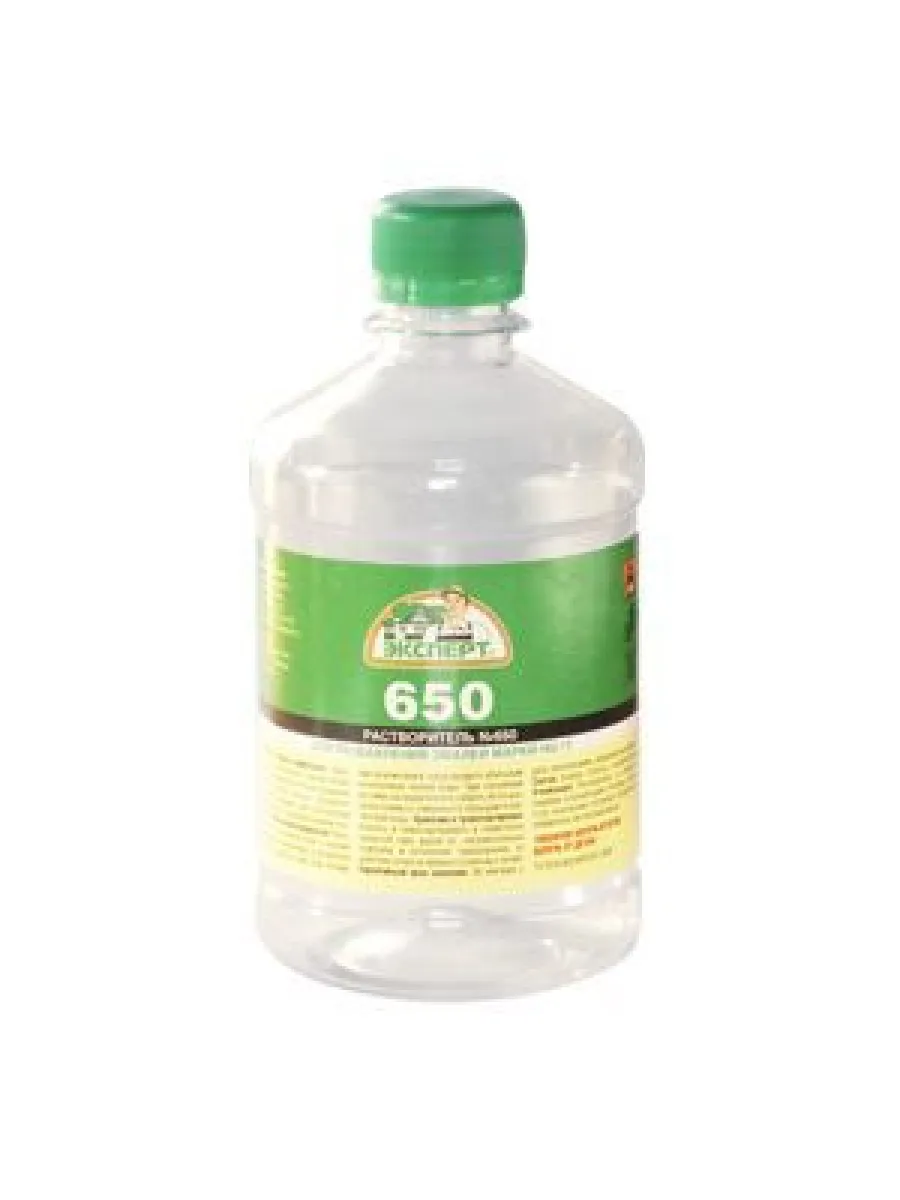 Растворитель 650  (0,5л) ТУ 6-00-00210051-028-96