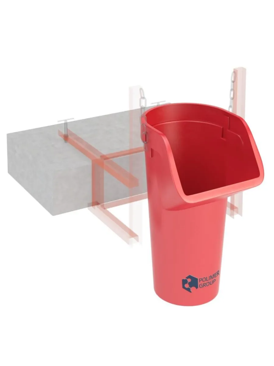 Приемная секция мусоросброса ПРОФИ 