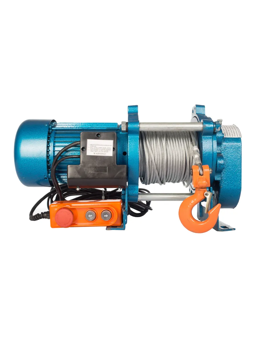 Лебедка электрическая CD- 500-А 220V 0,5 тн с канатом 70 м FORCE LIFTING