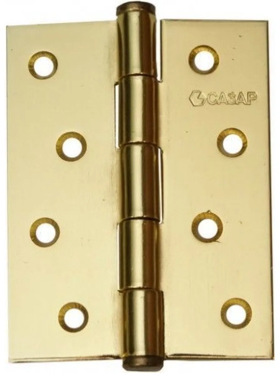 Петля универс. 4"х3"х2,5мм (100х75мм) золото САЗАР