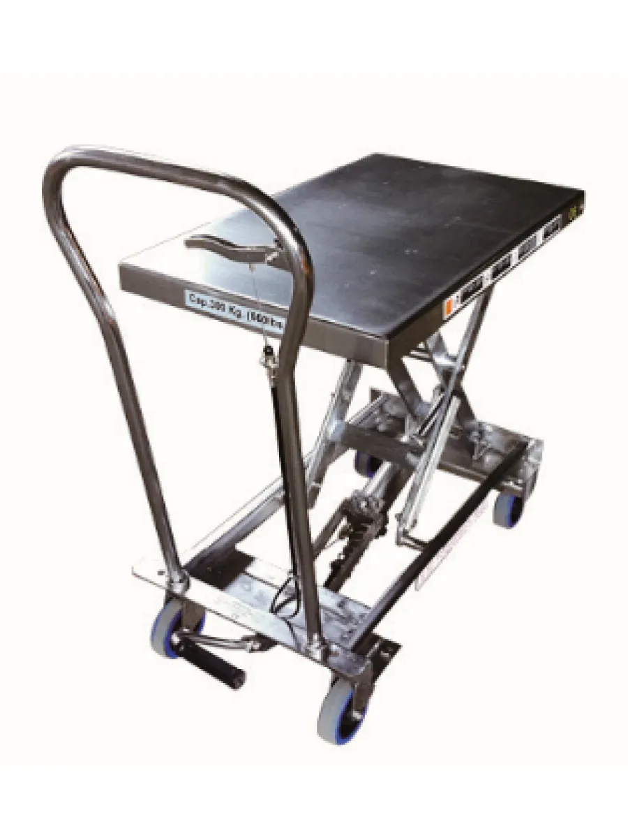 Стол подъемный г/п 300 кг 830x500мм BS30S (нержавеющая сталь)