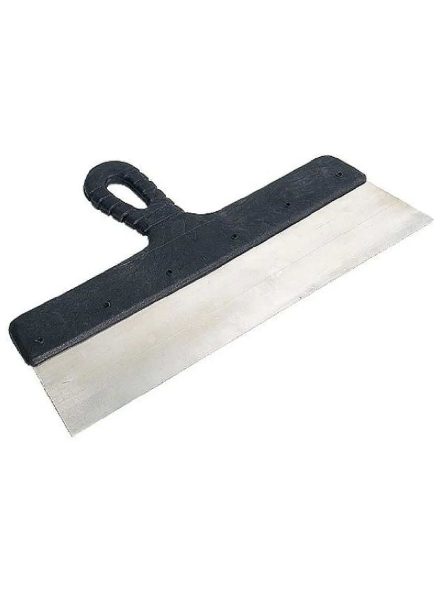 Шпатель 300мм фасадный нержавеющее полотно, пластиковая ручка BASIS TOOLS