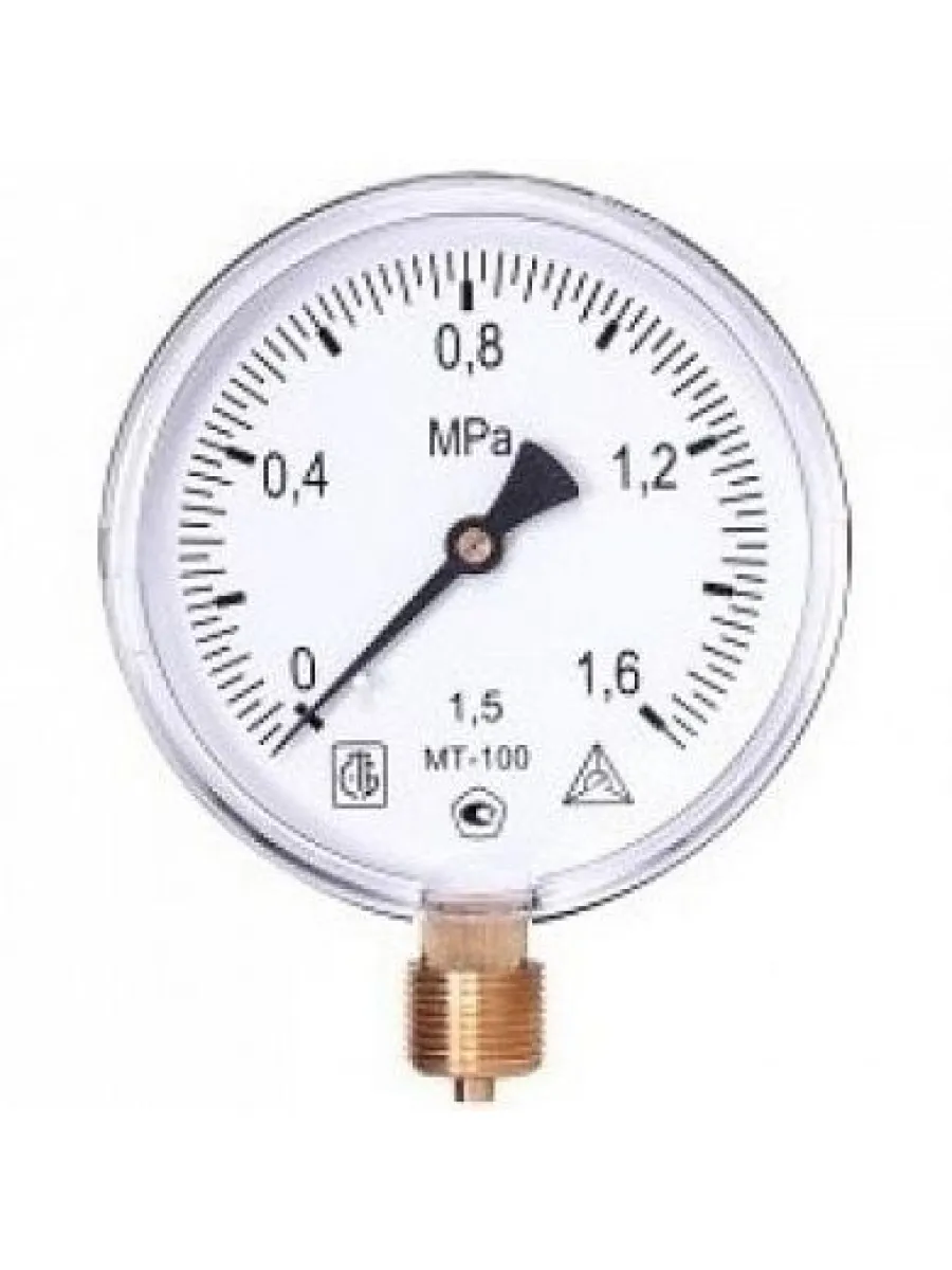 Манометр технический 100М 1,6 МПа (М20х1.5)