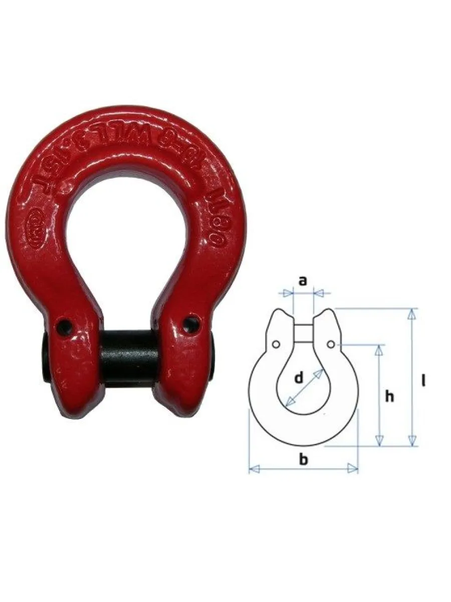 Соединитель омегообразный 16 мм (8,0 тн)