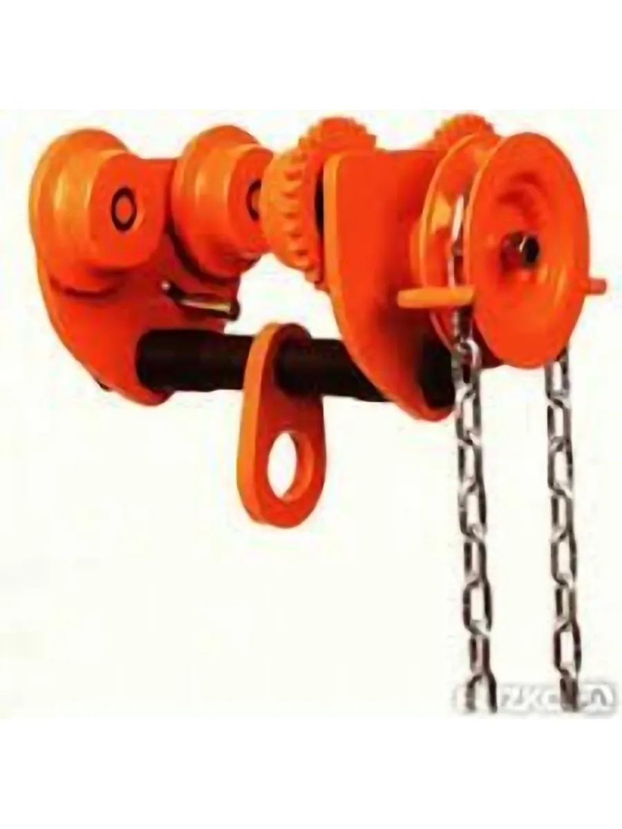 Тележка для Тали с цепным приводом г/п 0,5тн Н=3м (балка 75-125мм)
