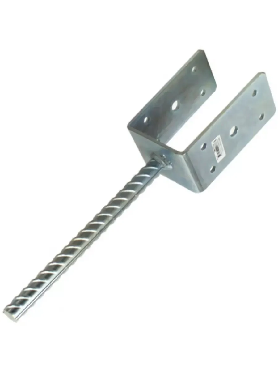 Основание столба анкерное тип U 101х120х5,0 мм/PS 4805