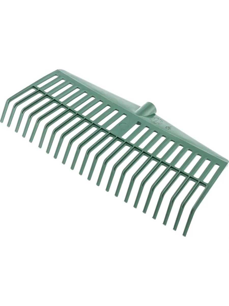 Грабли веерные 24-зубые пластмассовые, без черенка