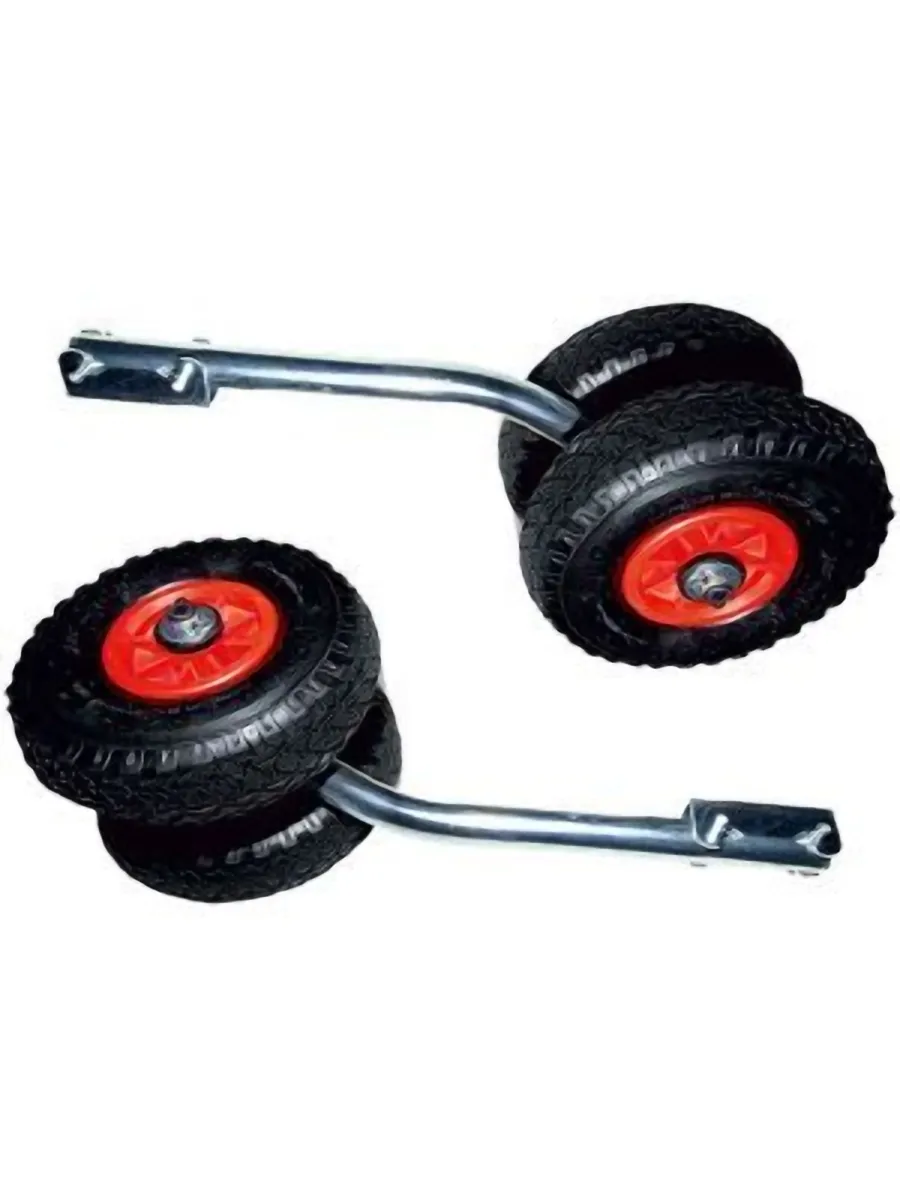 Колесо транцевое 260мм, сдвоенное, перекидн, сталь с полимер.покрас. 500мм, станд.дно лодки (150кг)