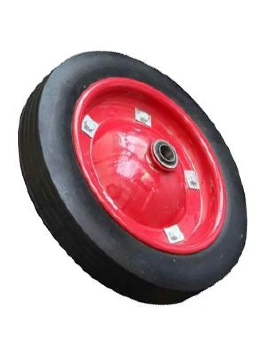 SR2500 Колесо промышленное литое стальной обод 310/330 мм, ось 20 мм (грузопод.180кг)