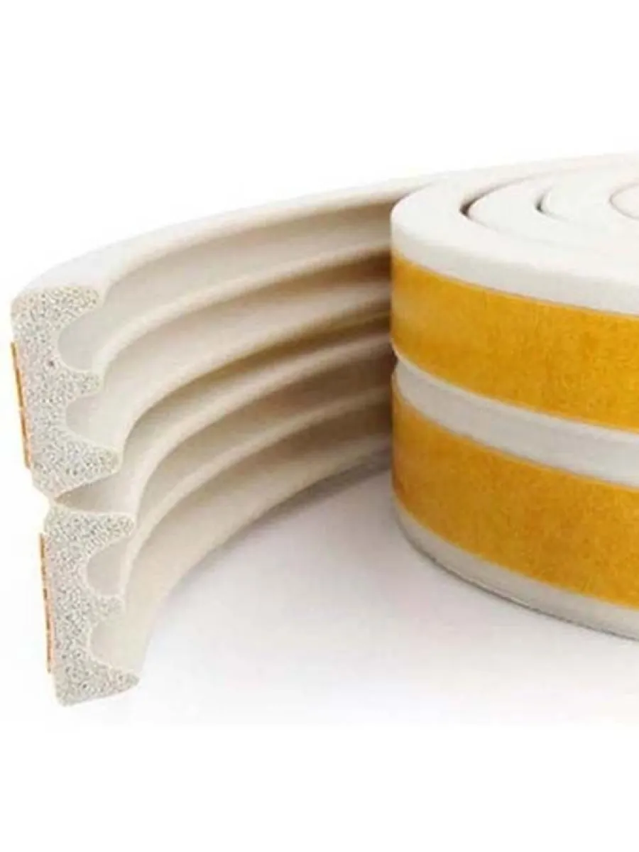 Уплотнитель Е100м 9,0*6 мм Белый LASTING TOOLS