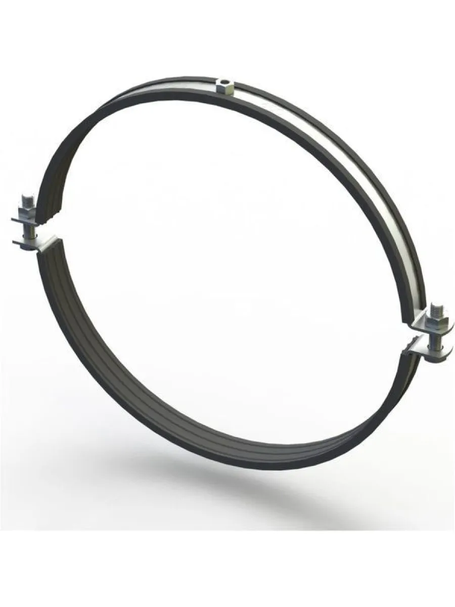 Хомут для воздуховода с резиновым профилем 450мм