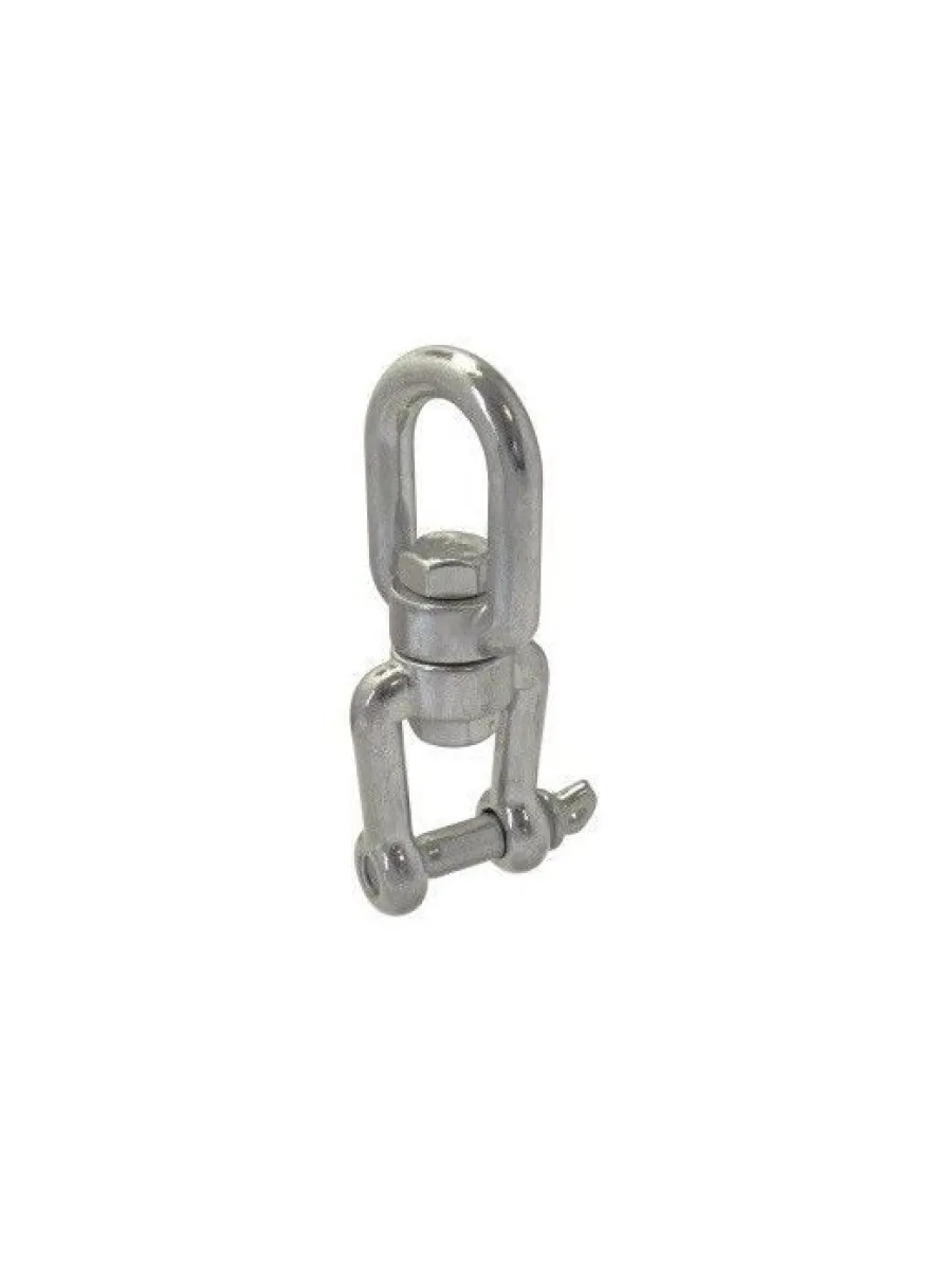 Вертлюг ART 8255 A4 кольцо-вилка НЕРЖАВЕЙКА 16,0 мм