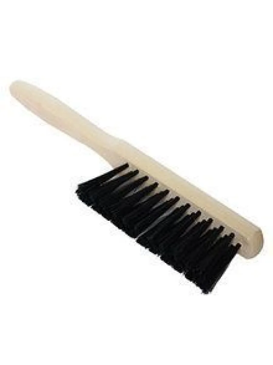 Щетка сметка 3-рядная, 280 мм деревянная ручка