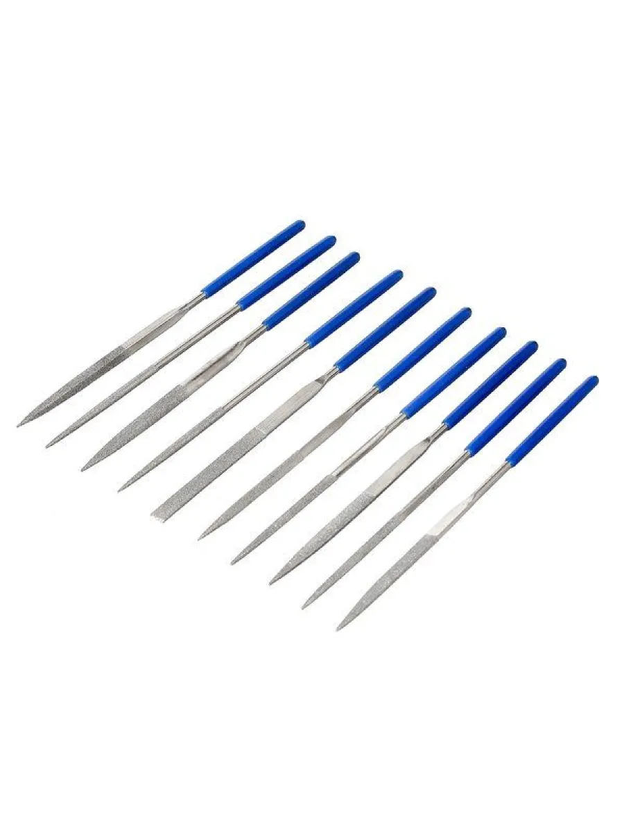 Набор надфилей алмазных 140х50х3 (10шт.)