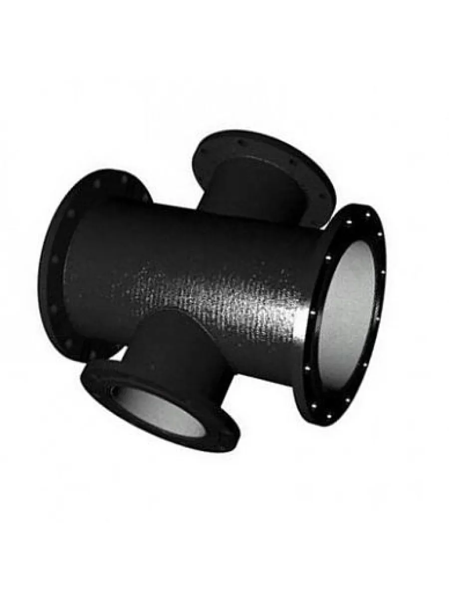 Крест фланцевый 150х100 ТУ 1468 001 39535214 2008 ВЧШГ