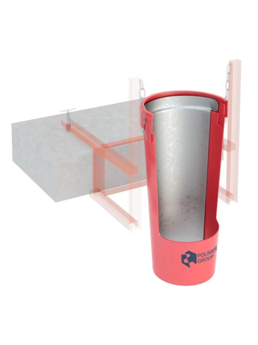 Прямая секция мусоросброса усиленная ПРОФИ