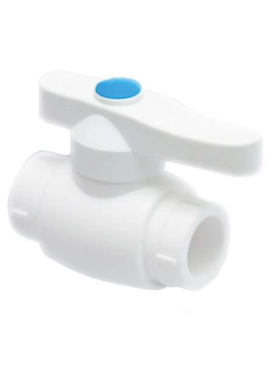 Кран полипропиленовый шаровый Стандарт  40