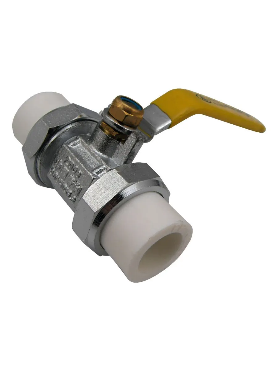 Кран шаровый с американкой ППР 50