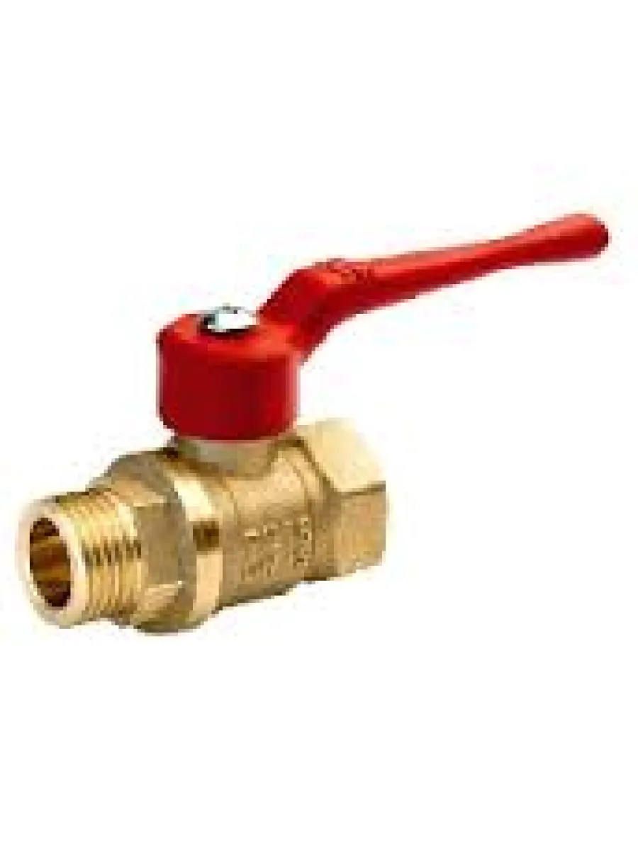 Кран шаровый лат муфт г/ш рычаг 11б27п1 Ду 15