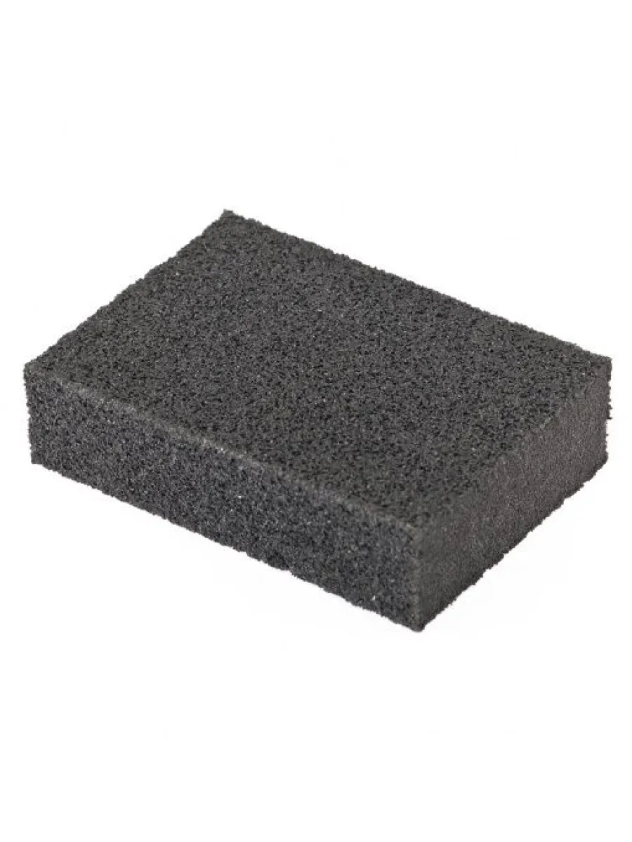Губка для шлифования 100х70х25 мм, мягкая, P 40