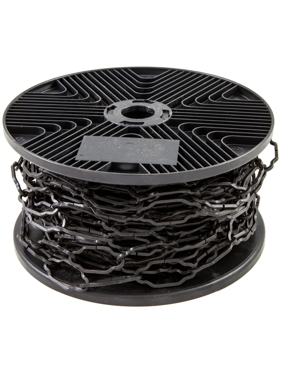 Цепь декоративная "Готическая" 3,8 мм (черная)