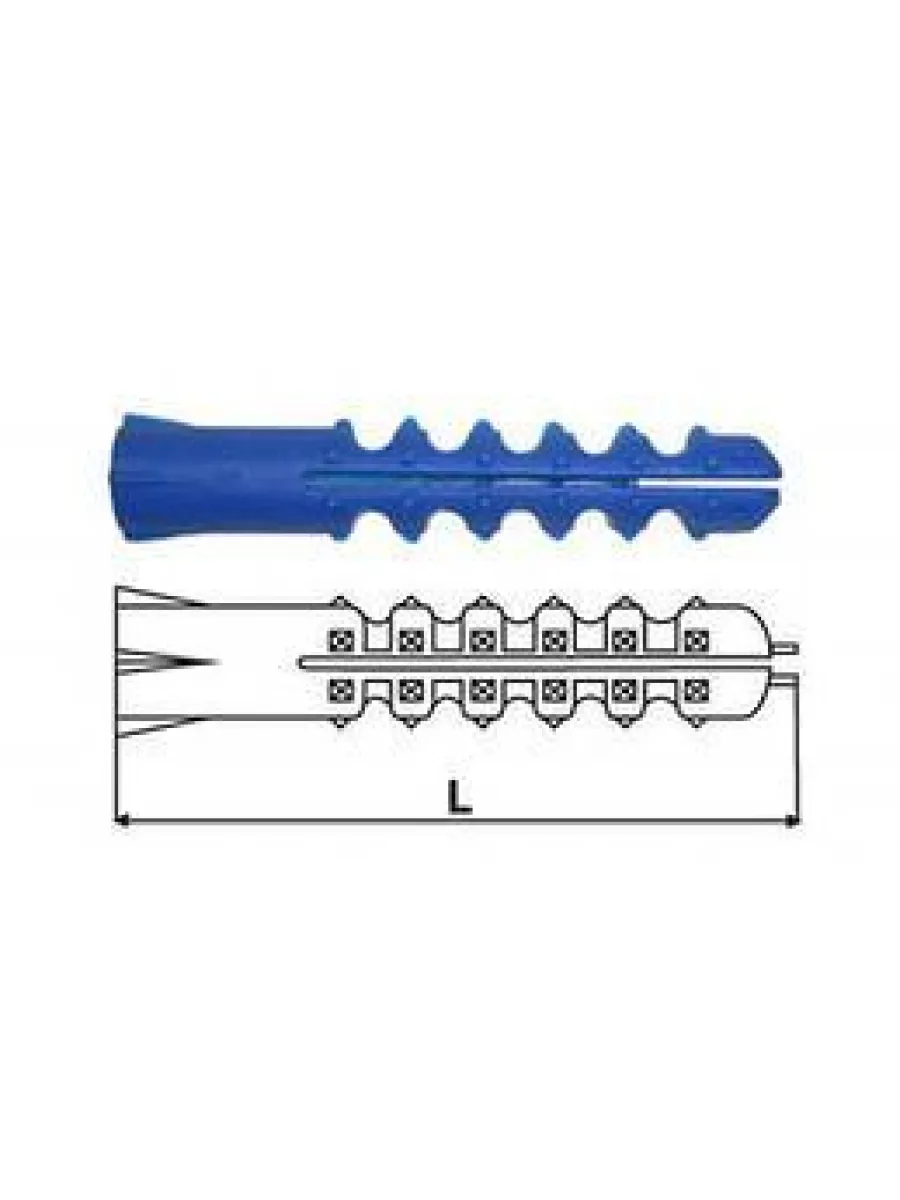 Дюбель пластмассовый  6х40