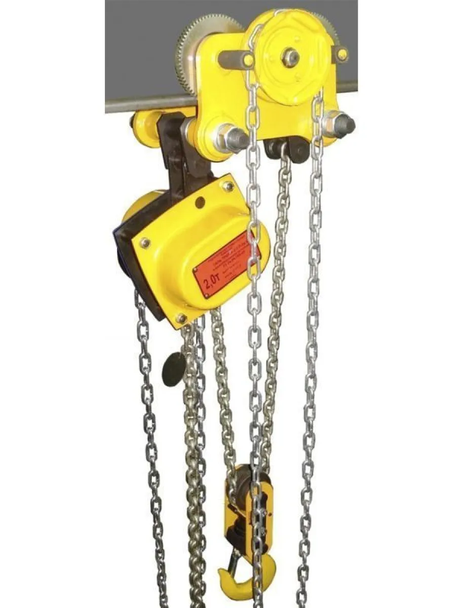 Таль ручная взрывобезопасная передвижная ТРШБп-ЕхТ3 2,0 тн H=12м