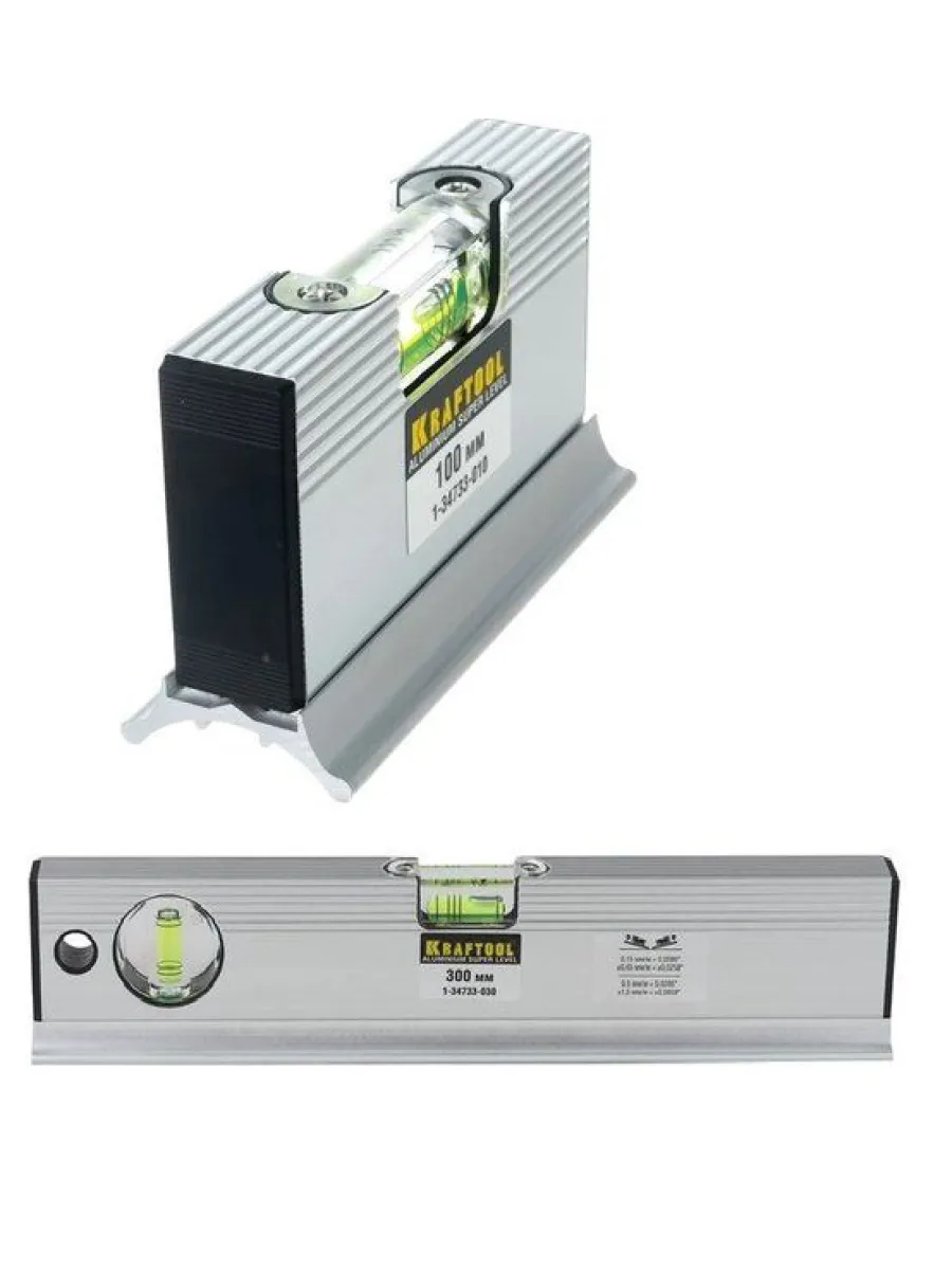 Уровень для "водных" работ Kraftool 4-в-1 300 мм, компактный