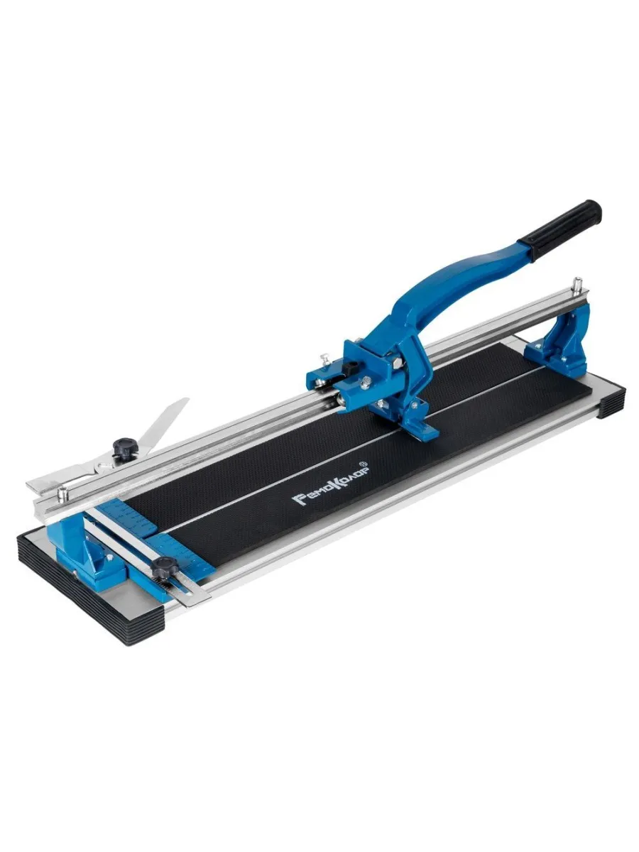 Плиткорез на подшипниках, литая станина, направляющая рельс, 500/600 мм