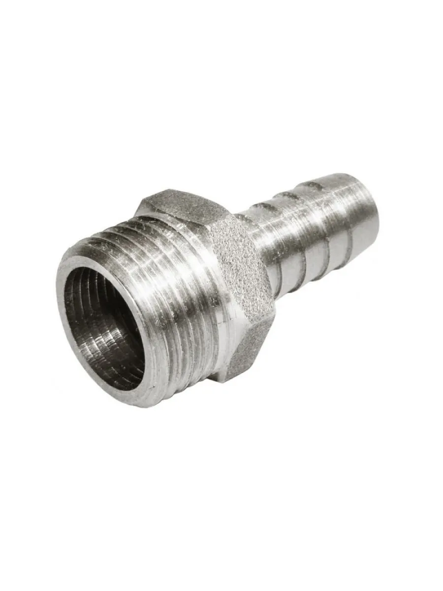 Штуцер под шланг с НР 16х1/2" AQUA LIFE