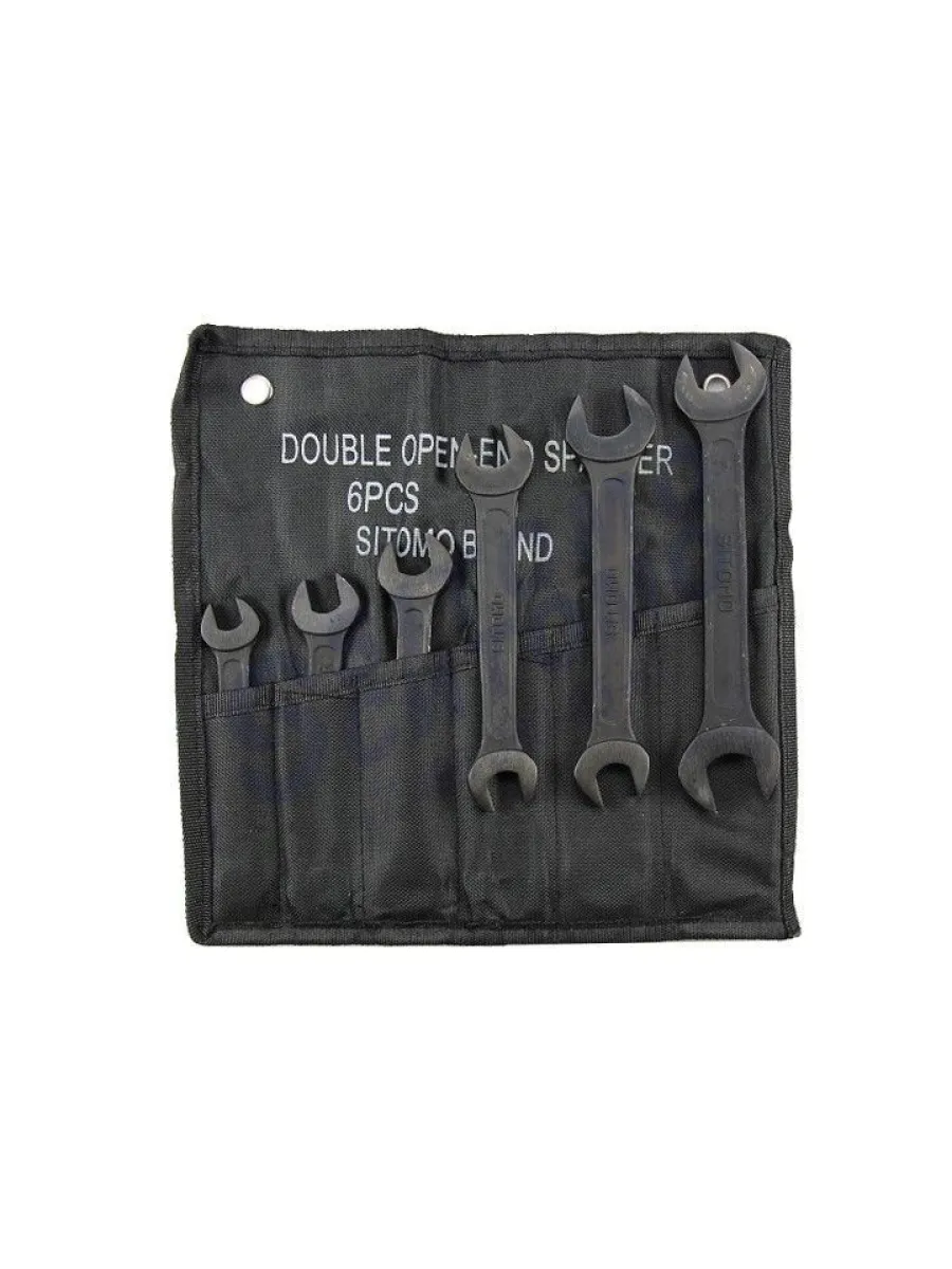 Набор ключей рожковых  8-19 мм (6 шт) SITOMO