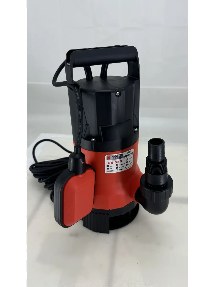 Насос погружной дренаж. для гряз. и чист. воды (d част. до 30мм), 400Вт. 135л/5м, (провод 10м) AQUA LIFE