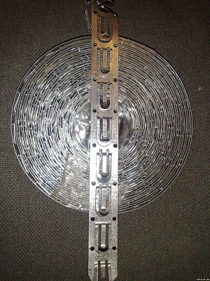 Перфолента монтажная для теплого пола оцинкованная 20х0,4мм 20м