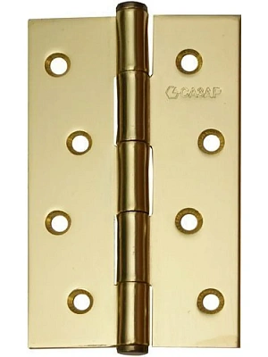 Петля универс. 5"х3"х2,5мм (125х75мм) золото/латунь САЗАР 