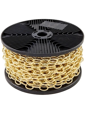 Цепь декоративная "Овальная" 3,2 мм (золото)