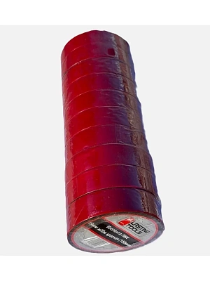 Изолента красная ПВХ 19мм х 20м LASTING TOOLS