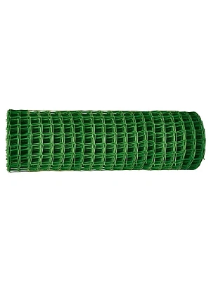 Решетка садовая ячейка 50х50мм, 1,0х20м, Зеленая